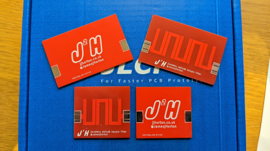 Red PCB’s from JLCPCB