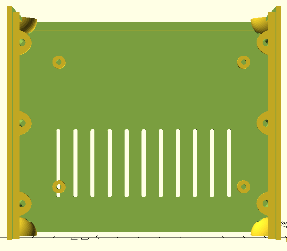 Hole possitioning for mounting